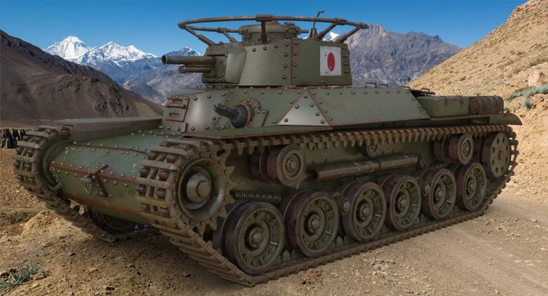 Type 97 танк