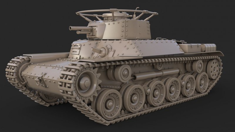 Type 97 танк