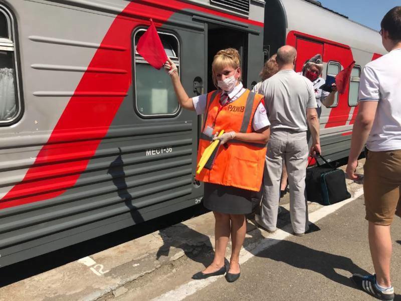 Поезд Победы Воронеж