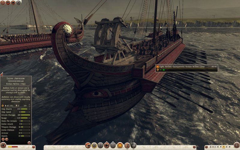 Пентера квинквирема total War