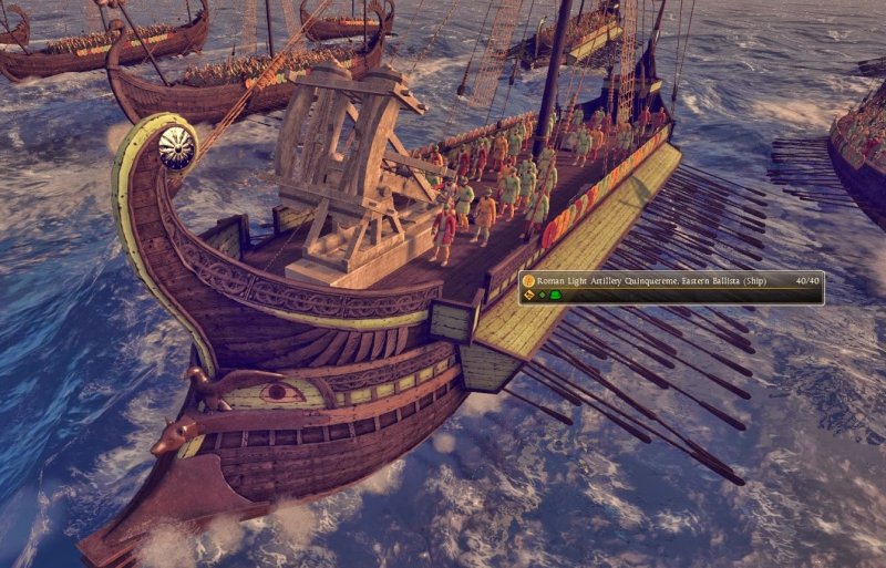 Пентера квинквирема total War