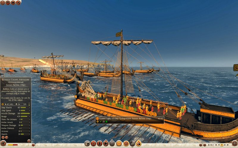 Пентера квинквирема total War