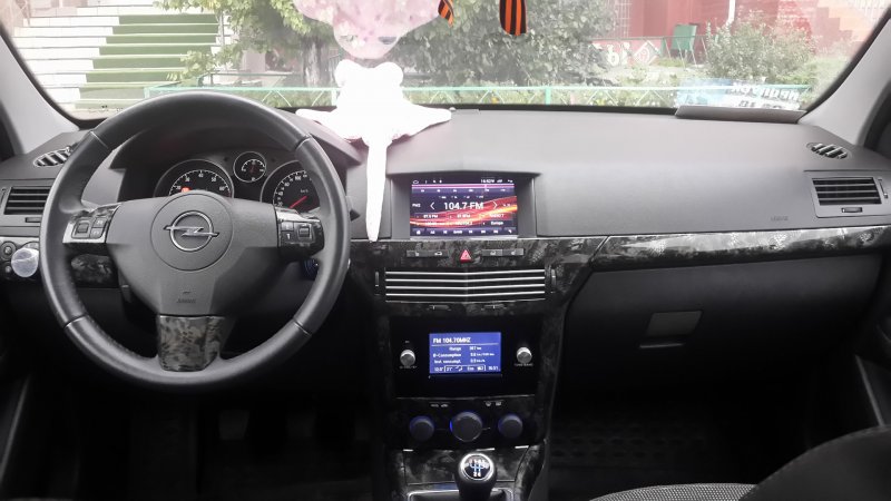Opel Astra h 2009 салон