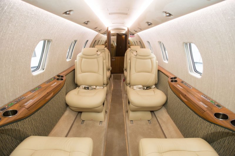 Cessna 560xl Citation xls салон