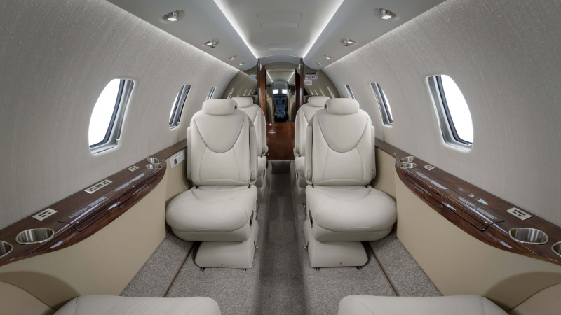 Cessna Citation xls+ салон