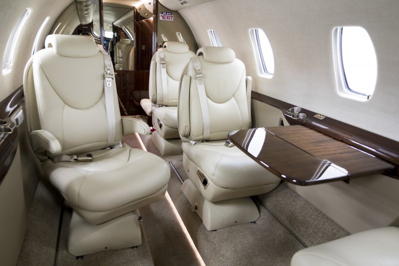 Cessna 560xl Citation xls салон