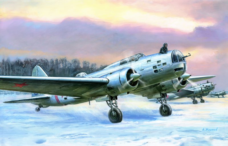 ДБ-3ф бомбардировщик