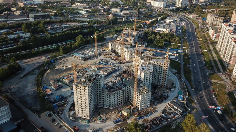 ЖК Питер аэросъемка
