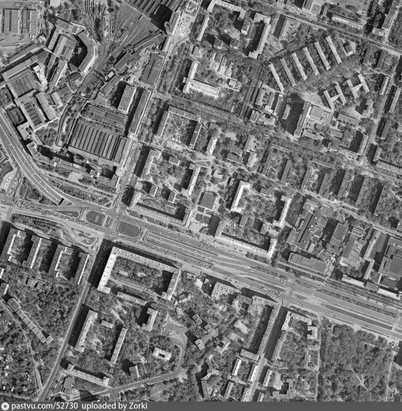 Аэрофотоснимок Москвы