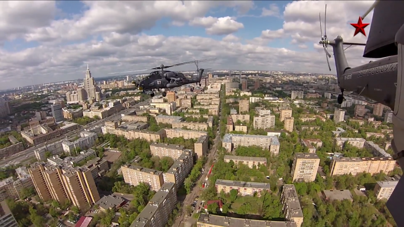 Полет над Москвой Воробьевы горы