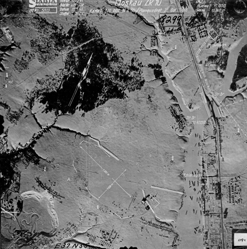 Немецкая аэрофотосъемка советских аэродромов 1941