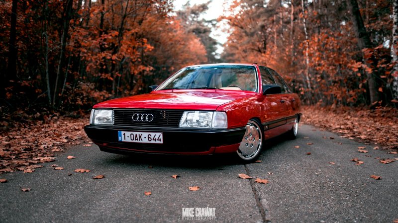 Audi 100 stance