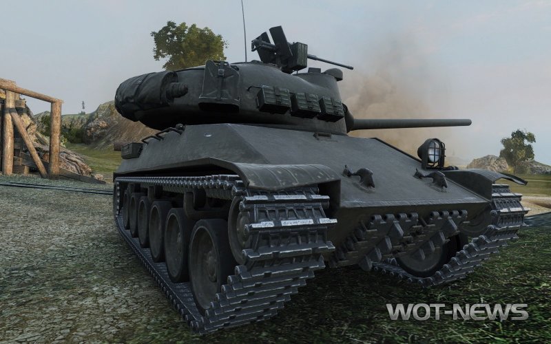 Чертёж танка TVP t5051