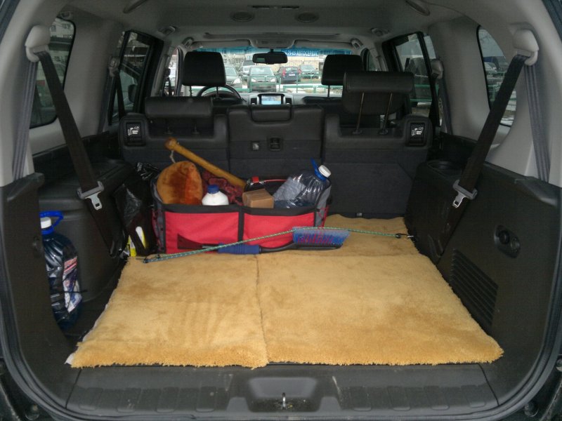 Nissan Pathfinder 2007 салон багажник