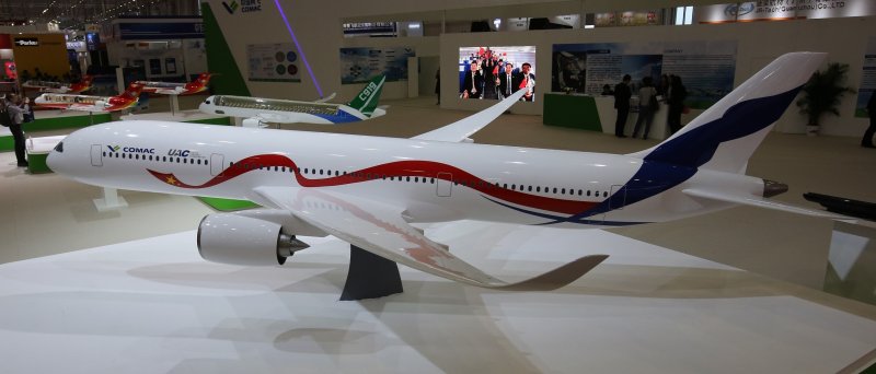 Российско китайский широкофюзеляжный самолет CR 929