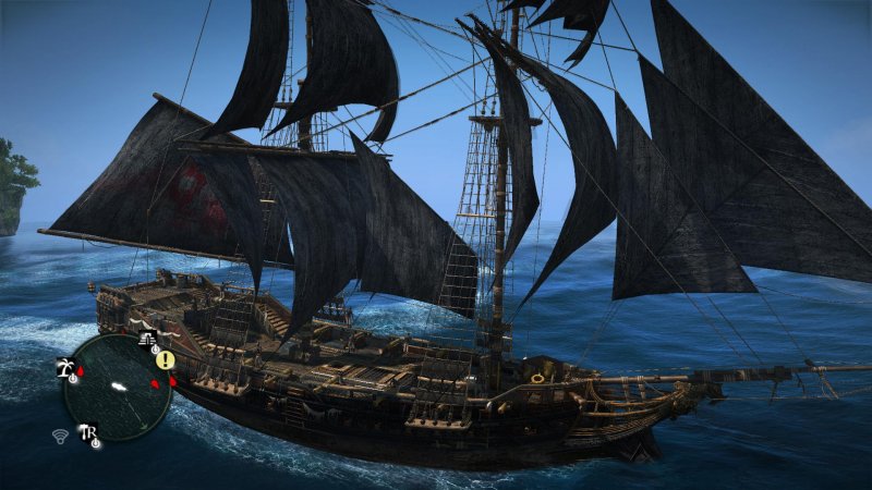 Корабль Галка из Assassins Creed 4