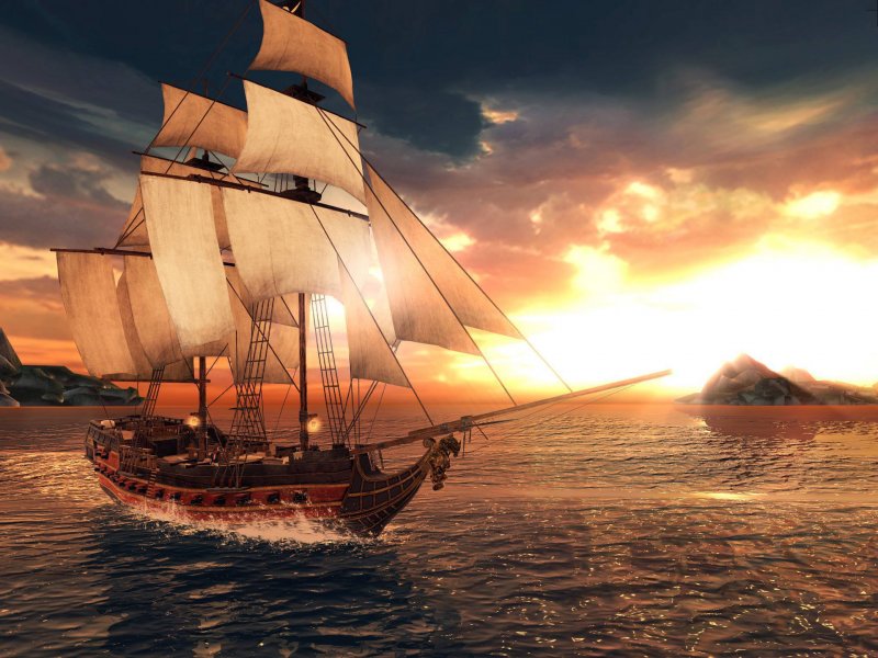 Аквила корабль из Assassins Creed 3