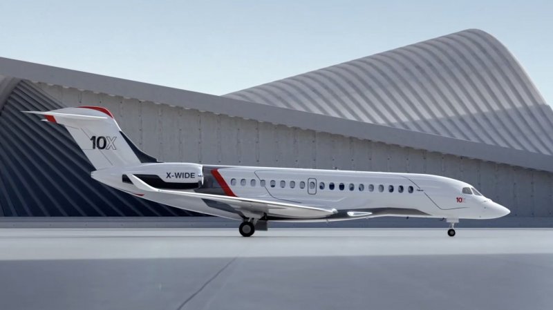 Dassault Falcon 7x салон