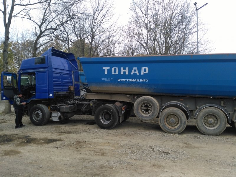 КАМАЗ ман полуприцеп Тонар