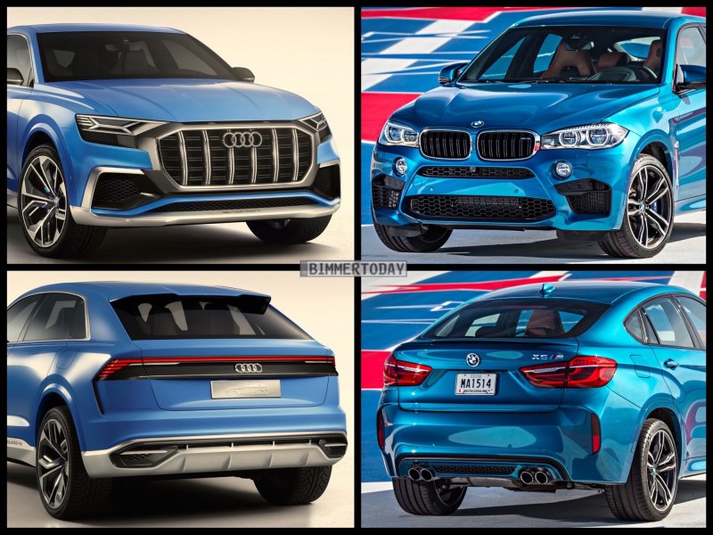 BMW x7 vs Audi q8
