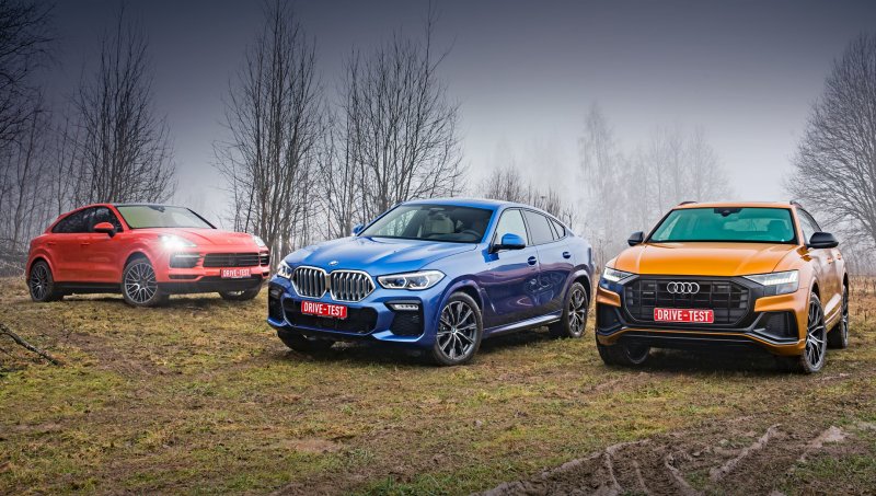 Porsche Cayenne vs BMW x6