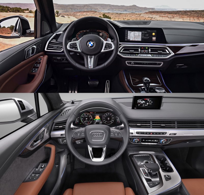 BMW x5 g05 салон