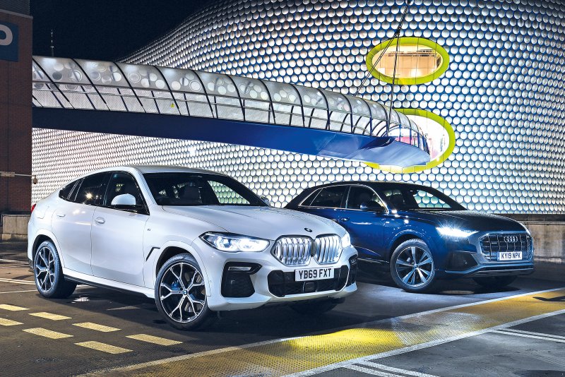 GLE Coupe 2020 vs BMW x6