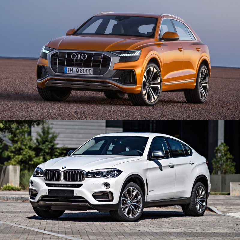 BMW x6 vs Audi q7 2020