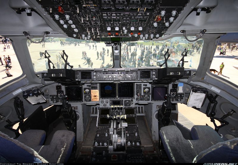 C 17 Globemaster кабина