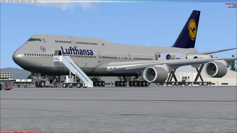 Боинг 747 i8 Люфтганза