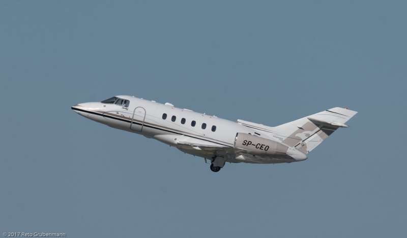 Самолет Hawker h25b