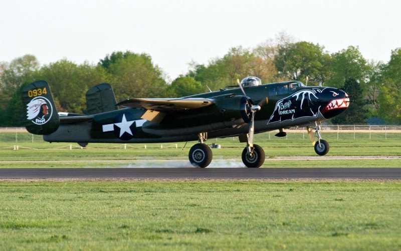 B-25 Mitchell валкараунд