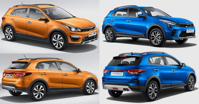 Kia Rio x-line 2021 Рестайлинг