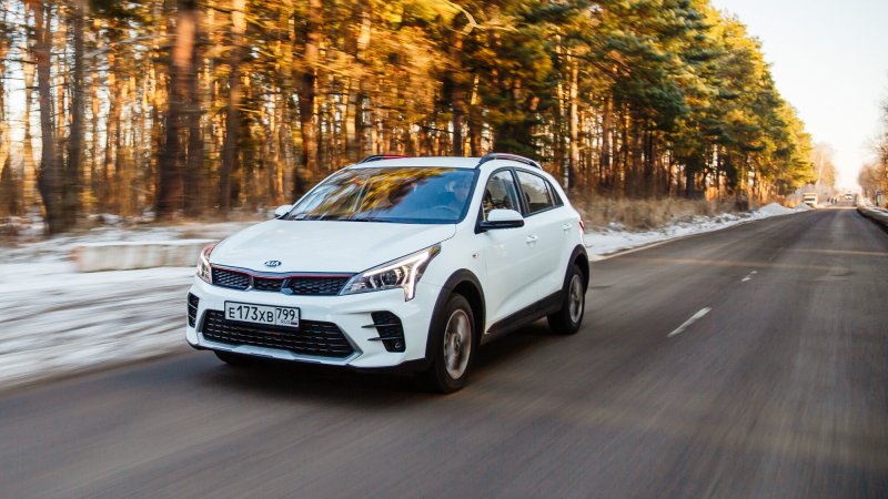 Kia Rio x 2021 белый