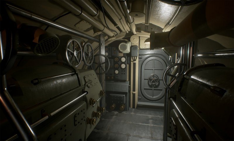 Подлодки второй мировой внутри