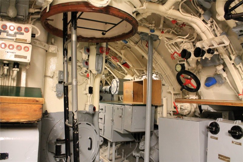 Внутри подводной лодки Огайо