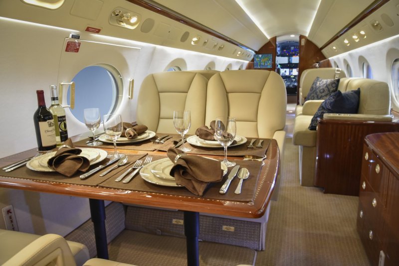 Gulfstream g450 кабина