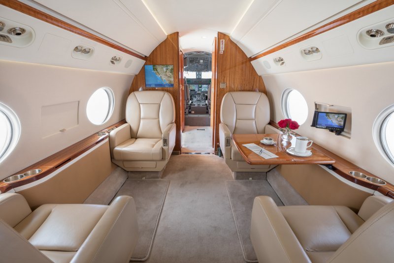 Gulfstream g450 туалет