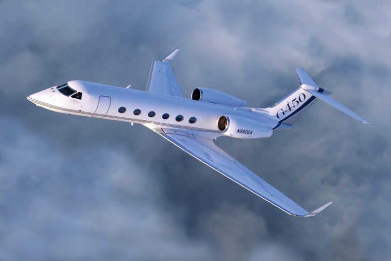 Gulfstream g450 салон