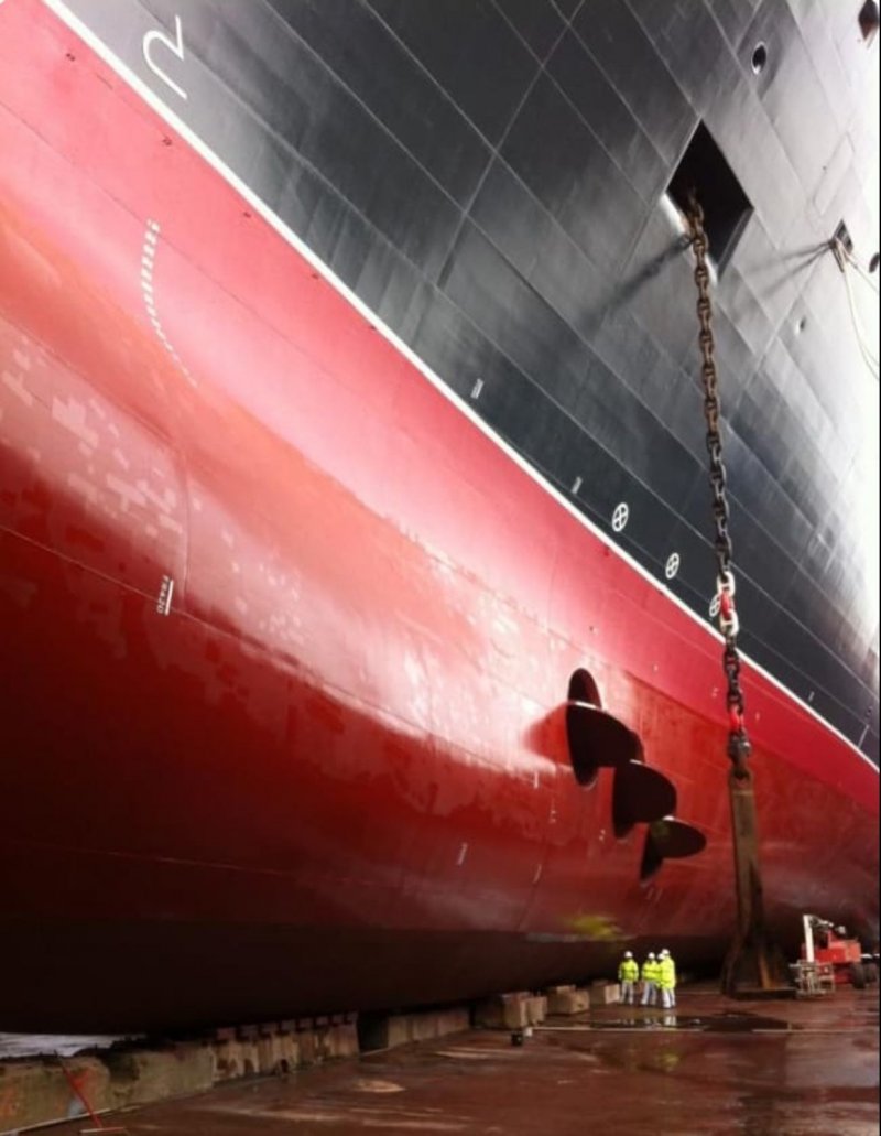 Queen Mary 2 винты