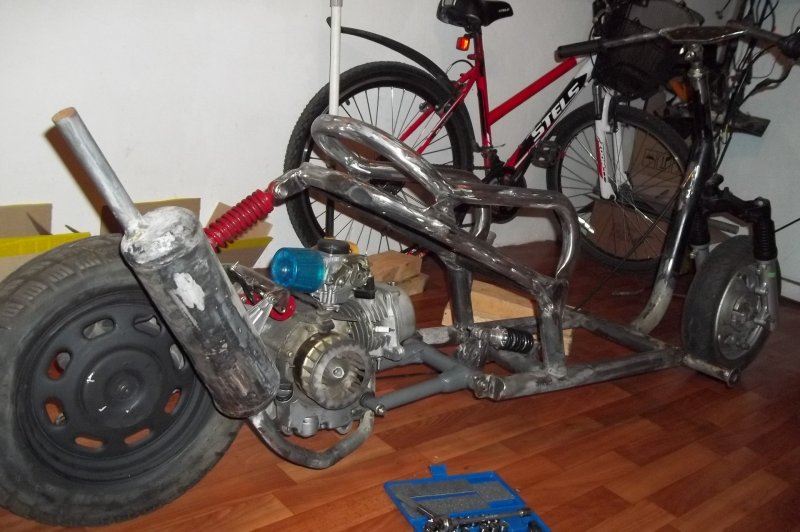 Honda Steed 400 рама