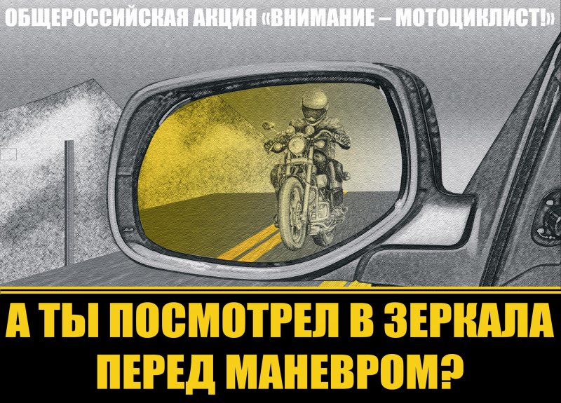 Зеркала под руль мотоцикла