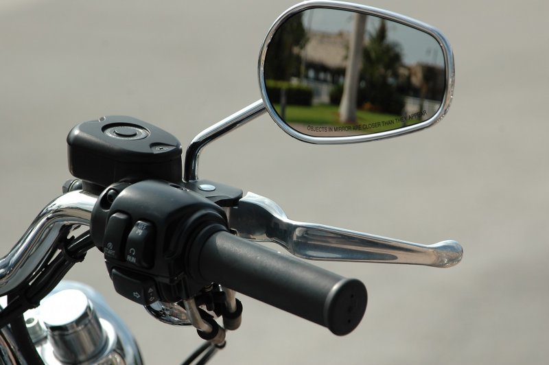 Universal Rear view Mirrors на мотоцикл