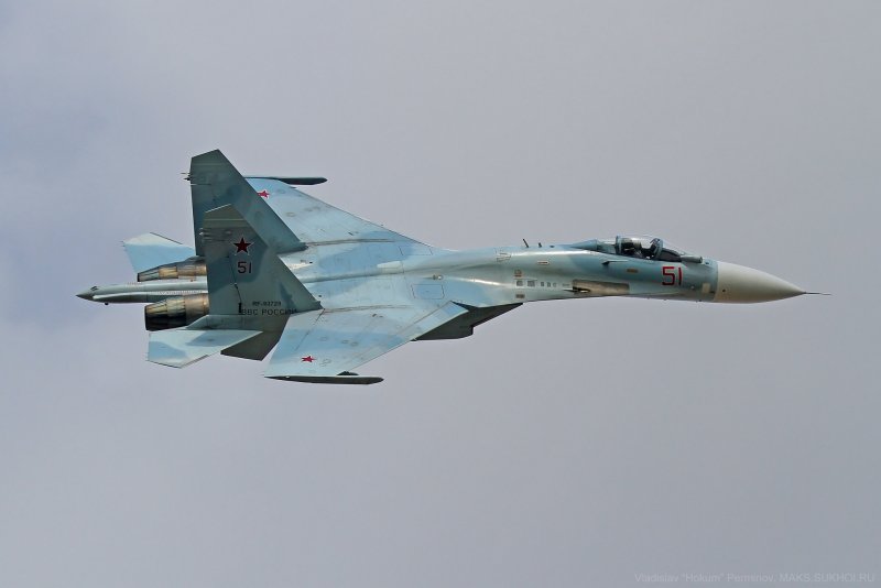 Советский истребитель Су-27
