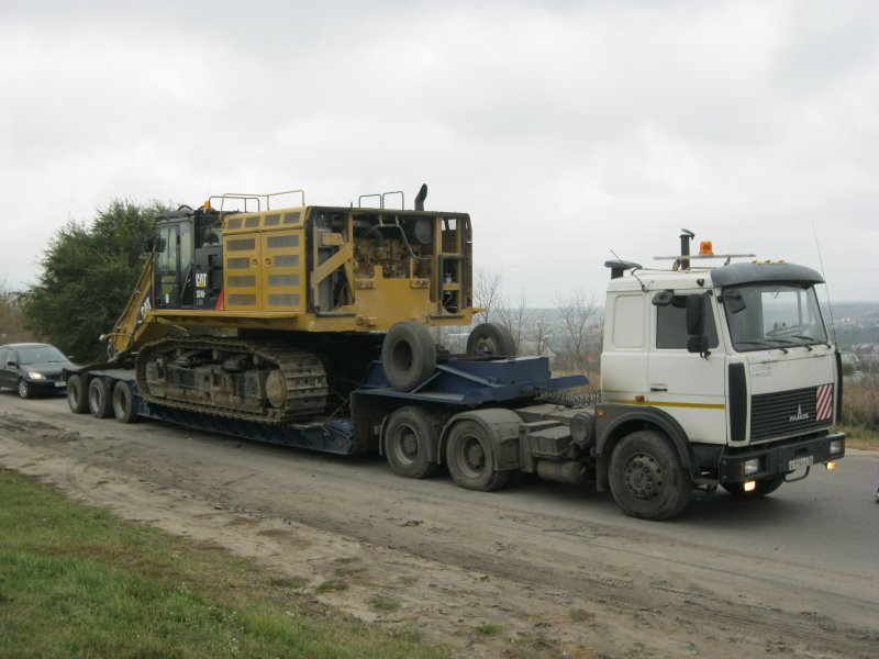 МАЗ трал 60т