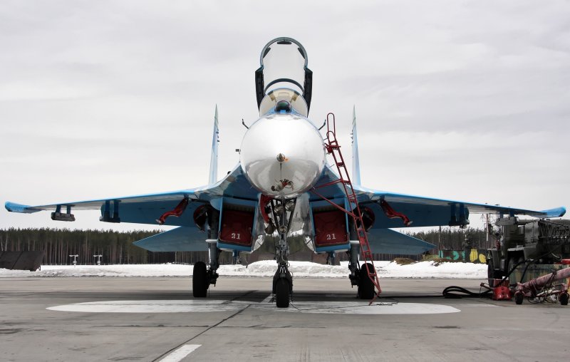 Су 27 в воздухе