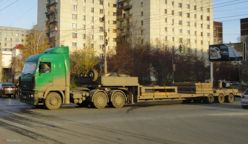 МАЗ 6430 С тралом
