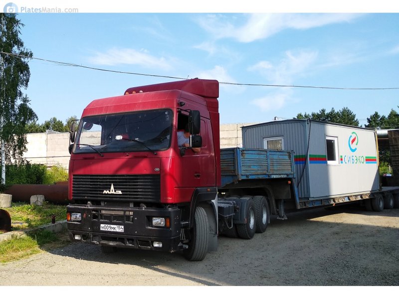 Автономера МАЗ 6430