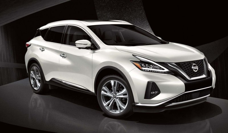Nissan Murano 2019 белый