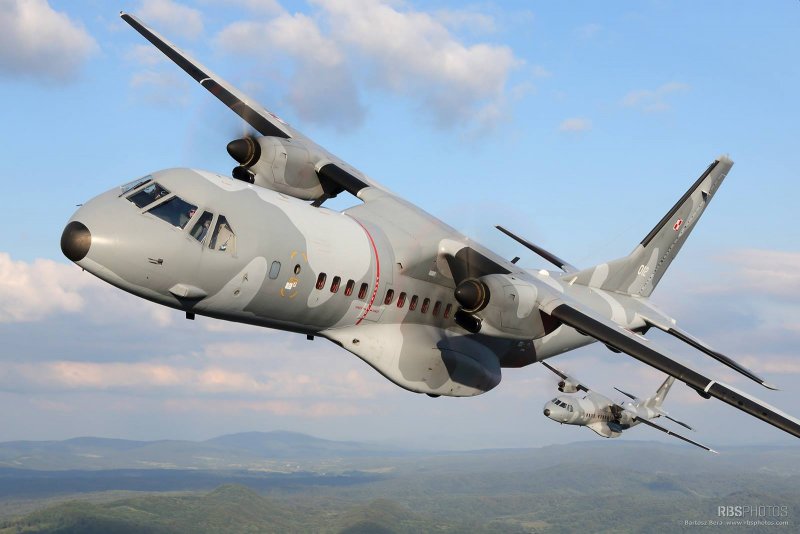Самолет с295м ВВС Польши